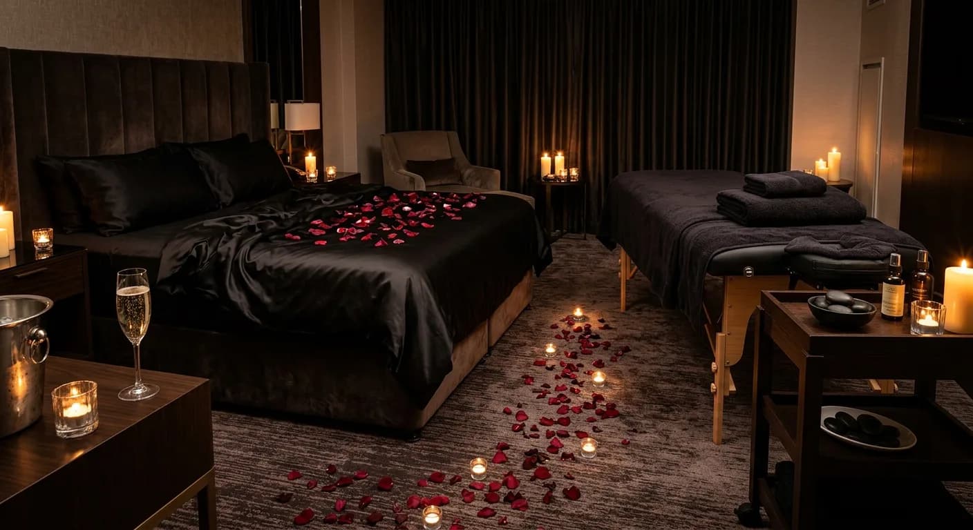 Private in-room hotel massage in Valencia — VIP session